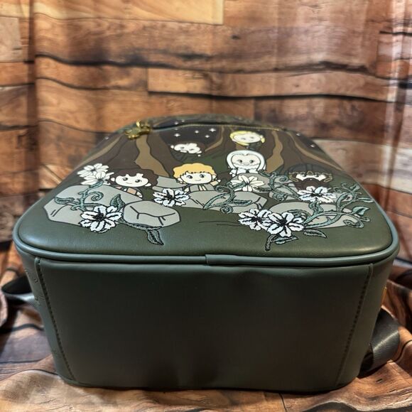 The Lord of the Rings Lothlorien Chibi Fellowship Mini Backpack New Line Cinema - Picture 6 of 6